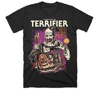 MEgLob Terrifier Dead Air T-Shirt Black Graphic Unisex Tee Shirt XXL