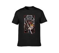 MEgLob Texas Hippie Coalition THC Heavy Metal T-Shirt Black Graphic Unisex Tee Shirt L