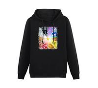 MEgLobHQ Bee Swarm Simulator Men Sweatshirts Graphic Mens Cotton Casual Black Hoodies S