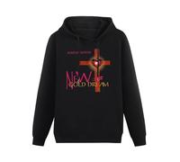MEgLobHQ New Simple Minds Gold Dream Men Sweatshirts Graphic Mens Cotton Casual Black Hoodies L