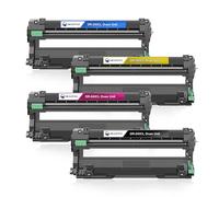 MEGOFFICE DR243CL Black Drum for Compatible With Brother DR243 Drum Kit for DCP-L3550CDW DCP-L3510CDW HL-L3230CDW HL-L3210CW HL-L3270CDW MFC-L3710CW MFC-L3750CDW MFC-L3730CDW L3770CDW(4 Pack)