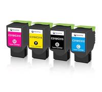 MEGOFFICE High-Yield C310 C315 Toner Compatible for Xerox C310 C315 Toner for 006R04356 006R04357 006R04358 006R04359 C315DNI C310DNI C315dni Laser Printer (4 Pack)