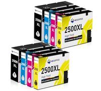 MEGOFFICE PGI-2500XL Ink Cartridge Compatible for Canon 2500 XL PGI 2500XL for Canon Maxify MB5050 MB5150 MB5450 MB5350 iB4150 MB4050 MB5155 MB5455 iB4000 iB4100 iB4050 MB5000 MB5100(8 Pack)