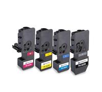 MEGOFFICE TK5220 TK5230 Toner Cartridge Compatible for Kyocera TK5220K TK-5220C TK-5220M TK-5220Y for ECOSYS M5521CDN M5521CDW P5021CDN P5021CDN P5021CDW Toner(Black,Cyan,Magenta,Yellow)