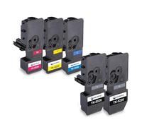MEGOFFICE TK5220 TK5230 Toner Cartridge Compatible for Kyocera TK5220K TK-5220C TK-5220M TK-5220Y for ECOSYS M5521CDN M5521CDW P5021CDN P5021CDN P5021CDW Toner(2Black,1Cyan,1Magenta,1Yellow/5 Pack)
