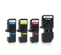 MEGOFFICE TK5240 Toner Cartridge Compatible for Kyocera ECOSYS TK-5240 TK5240K TK-5240C TK-5240M TK-5240Y for M5526cdn M5526cdw P5026cdn P5026cdw Toner(BK/C/M/Y, 4 Pack)