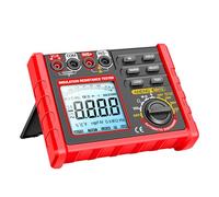 Megohmmeter 0.1M Ω~2000M Ω Digital Insulation Resistance Tester 6000 Counts Insulation Resistance Tester Range DC/AC Voltage Diode with LCD Display