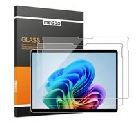 MEGOO [2 Pack Tempered Glass Screen Protector For Microsoft Surface Pro 11 2024/ Surface Pro 9/ Pro 10/8/X 13 inch, Easy Installation, Anti-Scratch, Friendly Touching
