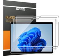 MEGOO (3 Pack Tempered Glass Screen Protector For Microsoft Surface Pro 11 2024/ Surface Pro 9/ Surface Pro 10/8/X 13 inch, Easy Installation, Anti-Scratch, Friendly Touching