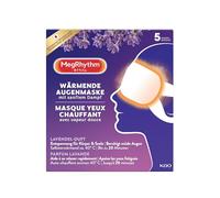 MegRhythm Self Heated Gentle Steam Eye Mask, Lavender, for Relaxation and Eye Strain, Pack of 5