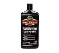 Meguiar’s DA Microfiber Correction Compound D30032 - Pro Car Scratch Remover, For Use with a DA Polisher and Microfiber Cutting Disc, Remove Swirls, Scratches, Water Spots, and Oxidation, 32 Oz