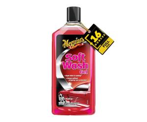 Meguiar's A2516EU Soft Car Wash Gel 473ml, designed for frequent washing
