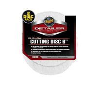 Meguiar's DMC6 Detailer DA Microfibre Cutting Disc 6" (2 Pack), White