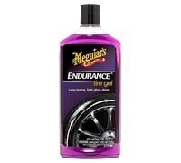 Meguiar's Endurance Long-Lasting High Gloss Black Premium Tyre Gel, 473 ml | Delivers a Rich High Gloss Shine with UV Protection and a No-Mess Gel Formula - G7516EU