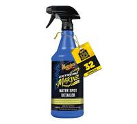Meguiar's Extreme Marine All-Surface Detailer Spray for Comprehensive Marine Care, 32 oz, Effective Marine Water Spot Remover, Ensures a Streak-Free Shine for Gel Coats, Metals and Plastics