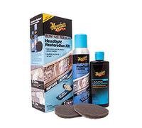Meguiar's G2970EU Two-Step Car Headlight Restoration Kit with Headlight Cleaner and Headlight Protectant