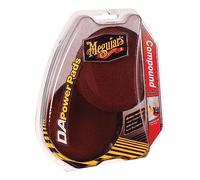 Meguiar's G3507 DA Compound Power Pads, 2 Pack, brown