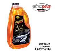 Meguiars Gold Class Car Wash Shampoo & Conditioner 1.89L Car Gloss G7164EU
