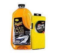Meguiar's Gold Class Shampoo & Conditioner 1.89L + Supreme XL Drying Towel Kit