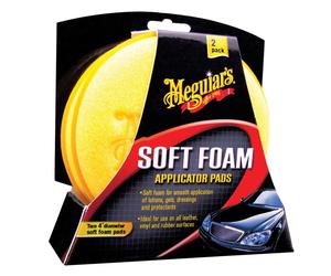 Meguiar's High Tech Applicator Pads (Pair) - Wax, Gel & Polish Applicators