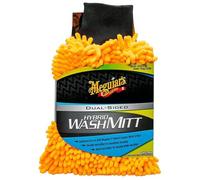 Meguiar's Me X210200 s Hybrid Ceramic Wash Mitt Men's, Black, 1 Count (Pack of 1)