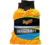 Meguiar's Hybrid Wash Mitt, Dual Sided for Washing and Waxing, Clear Coat Safe