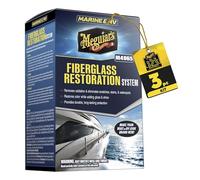 Meguiar's Marine RV 49 Boat Restoration System M4965 Kit contains Oxidation Remover, High Gloss Polish and Pure Wax