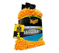 Meguiar's Me X210200 s Hybrid Ceramic Wash Mitt Men's, Black, 1 Count (Pack of 1)
