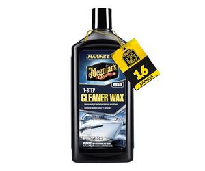 Meguiar's Mens Marine Cleaner Wax, Factory, 16 oz.