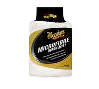 Meguiar's Microfiber Wash Mitt, Super-Thick, Reusable Wash Mitt for Ultimate Finish, Safe on Clear Coats, Leaving You with A Show Car Finish, 1 Pack - X3002