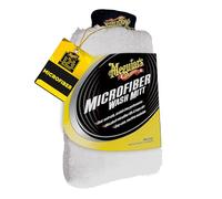 Meguiar's Microfiber Wash Mitt, Super-Thick, Reusable Wash Mitt for Ultimate Finish, Safe on Clear Coats, Leaving You with A Show Car Finish, 1 Pack - X3002