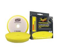 Meguiar's Professional Foam Polishing Pads 5"/127 mm Yellow - 2 Pads | For Rotary Or DA Polishers, Removes Light To Moderate Scratches And Swirls, Washable, Reusable For Multiple Uses - M5PFP2EU