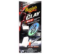 Meguiar's Quik Clay Starter Kit Detailing System 80g Clay Bar & 473ml Detailer