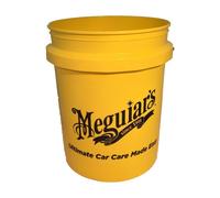 Meguiar's RG203 Yellow Large Car Wash Bucket 5US Gallon Grit