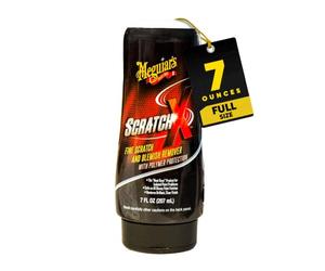 Meguiar's ScratchX Car Paint Scratch Remover, 207ml - New Formula with Micro-Abrasive Technology for Quick & Safe Removal of Fine Scratches, Swirls & Blemishes, Clear Coat Safe, Adds Wax Protection