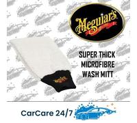 Meguiars Super Thick Microfiber Car Wash Mitt Glove Swirl Free Washing X3002Eu