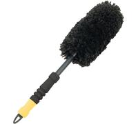Meguiar's X1902EU Supreme Microfibre Wheel Brush, Medium, Completely Safe Wheel Cleaning, Black