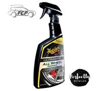 Meguiar's Ultimate All Wheel Cleaner Iron Remover 709ml, Changes colour as it c