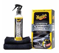 Meguiar's Ultimate Ceramic Coating Kit - Ultra-Durable Protection with Easy Application, Exceptional Water Beading & Defect Concealment - Includes 2x Microfiber Towels - G240100EU