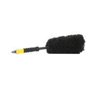 Meguiar's X1902EU Supreme Microfibre Wheel Brush, Medium, Completely Safe Wheel Cleaning, Black