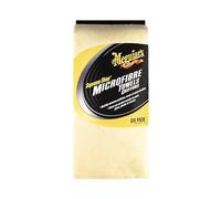 Meguiar's X2035EU Supreme Shine Microfibre Car Cleaning Towels (6 Pack), Yellow