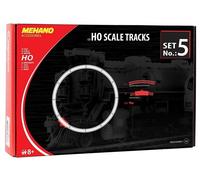 Mehano F105 - H0 Scale Track Set To Create An Oval, 12 Pieces, New