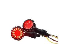MEHASR Turning Indicators Universal Motorcycle LED Turn Signal Light Motorbike Modified Indicator Running Brake 2Pcs/set Signaling Lights