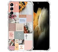 mehidpur Christian Bible Collage Case for Galaxy S23,Jesus Christian Positivity Motivational Quotes Case for Teen Man Women,Soft TPU Protective Case Compatible for Samsung Galaxy S23