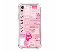 mehidpur Christian Quotes Aesthetic Vintage Jesus Bible Verse Collage Pattern,Soft TPU Bumper Case for iPhone SE2/SE3/7/8,#5