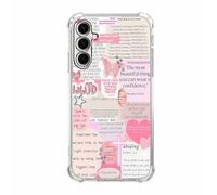 mehidpur Christian Quotes Aesthetic Vintage Jesus Bible Verse Collage Pattern,Soft TPU Bumper Case for Samsung Galaxy S25+,#6