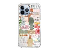 mehidpur Christian Quotes Aesthetic Vintage Jesus Bible Verse Collage Pattern,Soft TPU Bumper Case for iPhone 11 Pro Max,#1
