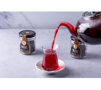 Mehmet Efendi 1953 Anatolia Botanicals Hibiscus Tea 100g -100% Pure Dried Hibiscus Flowers - Caffeine Free Herbal Tea - 5 Jars (20g each)
