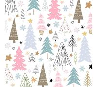 MEHOFOND Christmas Shower Curtain Sets 4 Pcs with Shower Curtain,Non-Slip Rugs,Toilet Lid Cover, Bath Mat and 12 Hooks Winter Pine Trees Home Decor Christmas Xmas Holiday Celebration Bath Curtain Set