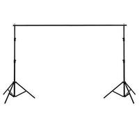 MEHOFOTO 10Ft Adjustable Photography Background Support Stand Photo Backdrop Crossbar Kit